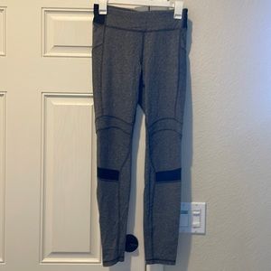 Lululemon Black and Gray leggings (Size 6)